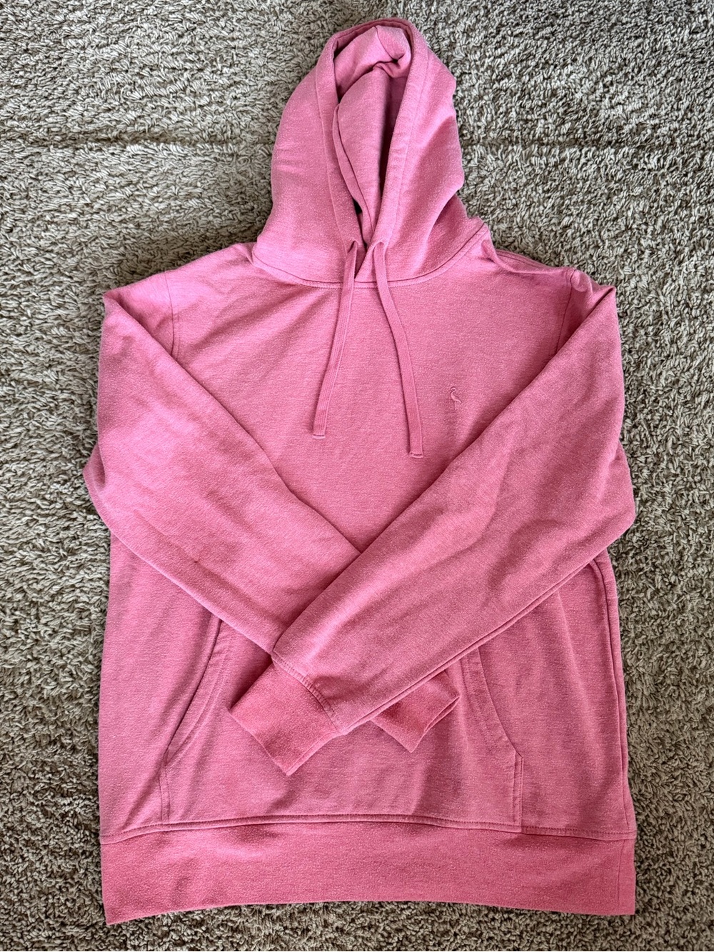 Tailorbyrd Men's Pink Crewneck Hoodie - Soft Pullover